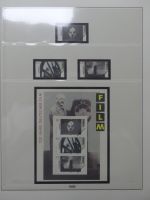 BRD Bund Lager Ecken und zentr. Vesandstellenstempel im Einsteck Album #LY968