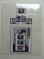 BRD Bund Lager Ecken und zentr. Vesandstellenstempel im Einsteck Album #LY968