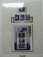 BRD Bund Lager Ecken und zentr. Vesandstellenstempel im Einsteck Album #LY968