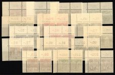 Berlin 270-285 postfrisch waagerechte Paare vom Eckrand #JR324