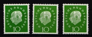 BRD Bund 303 R postfrisch Rollenmarke #JS692