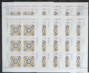 Portugal 22x 1557 als Kleinbogen postfrisch ca. 110,- Katalog #JQ667