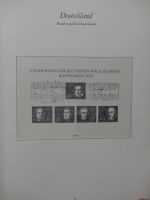 BRD Bund ab Anfängen teilbesammelt im Einsteckalbum #LY167