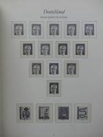 BRD Bund ab Anfängen teilbesammelt im Einsteckalbum #LY167