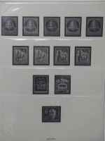 Berlin ab 1955-1985 postfrisch besammelt, Text ab 50 im Lindner Vordruck #LY179
