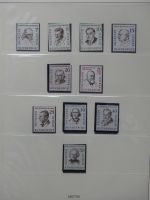 Berlin ab 1955-1985 postfrisch besammelt, Text ab 50 im Lindner Vordruck #LY179