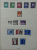 Berlin ab 1955-1985 postfrisch besammelt, Text ab 50 im Lindner Vordruck #LY179