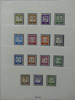 Berlin ab 1955-1985 postfrisch besammelt, Text ab 50 im Lindner Vordruck #LY179