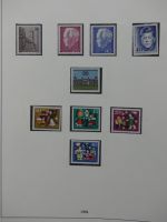 Berlin ab 1955-1985 postfrisch besammelt, Text ab 50 im Lindner Vordruck #LY179