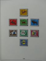 Berlin ab 1955-1985 postfrisch besammelt, Text ab 50 im Lindner Vordruck #LY179