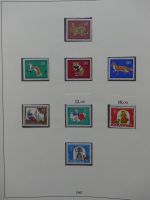 Berlin ab 1955-1985 postfrisch besammelt, Text ab 50 im Lindner Vordruck #LY179