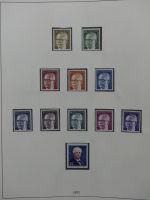 Berlin ab 1955-1985 postfrisch besammelt, Text ab 50 im Lindner Vordruck #LY179