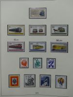 Berlin ab 1955-1985 postfrisch besammelt, Text ab 50 im Lindner Vordruck #LY179