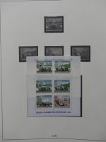 Berlin ab 1955-1985 postfrisch besammelt, Text ab 50 im Lindner Vordruck #LY179