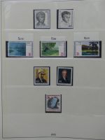 Berlin ab 1955-1985 postfrisch besammelt, Text ab 50 im Lindner Vordruck #LY179