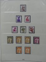 Berlin ab 1955-1985 postfrisch besammelt, Text ab 50 im Lindner Vordruck #LY179