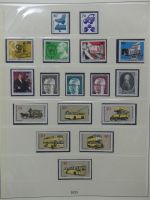 Berlin ab 1955-1985 postfrisch besammelt, Text ab 50 im Lindner Vordruck #LY179