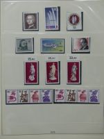 Berlin ab 1955-1985 postfrisch besammelt, Text ab 50 im Lindner Vordruck #LY179