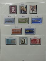 Berlin ab 1955-1985 postfrisch besammelt, Text ab 50 im Lindner Vordruck #LY179