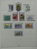 Berlin ab 1955-1985 postfrisch besammelt, Text ab 50 im Lindner Vordruck #LY179