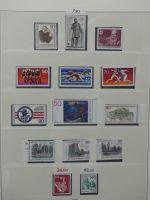 Berlin ab 1955-1985 postfrisch besammelt, Text ab 50 im Lindner Vordruck #LY179