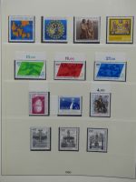 Berlin ab 1955-1985 postfrisch besammelt, Text ab 50 im Lindner Vordruck #LY179