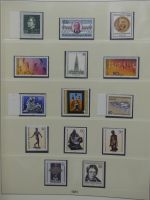 Berlin ab 1955-1985 postfrisch besammelt, Text ab 50 im Lindner Vordruck #LY179