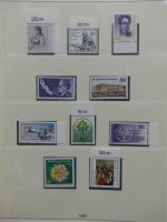 Berlin ab 1955-1985 postfrisch besammelt, Text ab 50 im Lindner Vordruck #LY179