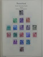 DDR ab Anfängen gestempelt besammelt im Leuchtturm Vordruck #LY193