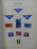 DDR ab Anfängen gestempelt besammelt im Leuchtturm Vordruck #LY193