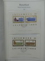 DDR ab Anfängen gestempelt besammelt im Leuchtturm Vordruck #LY193
