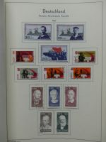 DDR ab Anfängen gestempelt besammelt im Leuchtturm Vordruck #LY193