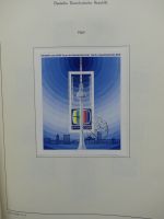 DDR ab Anfängen gestempelt besammelt im Leuchtturm Vordruck #LY193