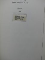 DDR ab Anfängen gestempelt besammelt im Leuchtturm Vordruck #LY193