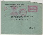 Italien zwei Belege mit Sonderstempel Mostra del Franco Bollo Sportivo #JZ883