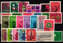 BRD Bund Jahrgang 1968 ohne 575 gestempelt ohne 575 #BRD-O-1968