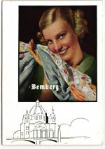 Deutsches Reich 609-610 auf Postkarte Sommer Olympiade #JX329