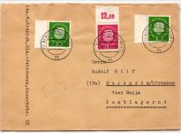 Berlin 183, 184 v P OR als Ersttagsbrief echt gelaufen #JX645