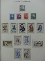Frankreich 1957-1974 postfrisch besammelt im Leuchtturm Vordrucken #LY262
