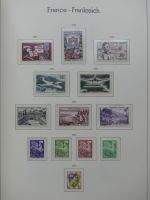 Frankreich 1957-1974 postfrisch besammelt im Leuchtturm Vordrucken #LY262
