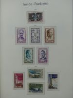 Frankreich 1957-1974 postfrisch besammelt im Leuchtturm Vordrucken #LY262