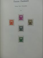 Frankreich 1957-1974 postfrisch besammelt im Leuchtturm Vordrucken #LY262