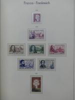 Frankreich 1957-1974 postfrisch besammelt im Leuchtturm Vordrucken #LY262