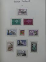 Frankreich 1957-1974 postfrisch besammelt im Leuchtturm Vordrucken #LY262