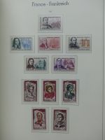 Frankreich 1957-1974 postfrisch besammelt im Leuchtturm Vordrucken #LY262