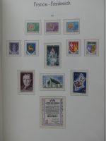 Frankreich 1957-1974 postfrisch besammelt im Leuchtturm Vordrucken #LY262
