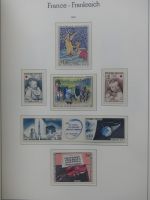 Frankreich 1957-1974 postfrisch besammelt im Leuchtturm Vordrucken #LY262