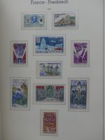 Frankreich 1957-1974 postfrisch besammelt im Leuchtturm Vordrucken #LY262