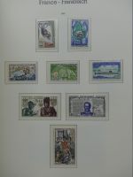 Frankreich 1957-1974 postfrisch besammelt im Leuchtturm Vordrucken #LY262