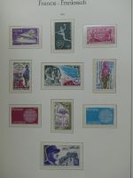 Frankreich 1957-1974 postfrisch besammelt im Leuchtturm Vordrucken #LY262